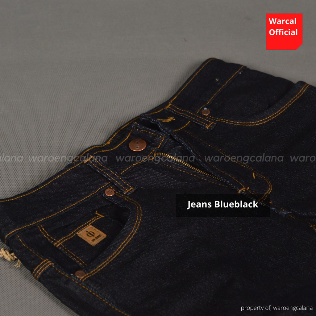 In One Celana Jeans Panjang Blueblack