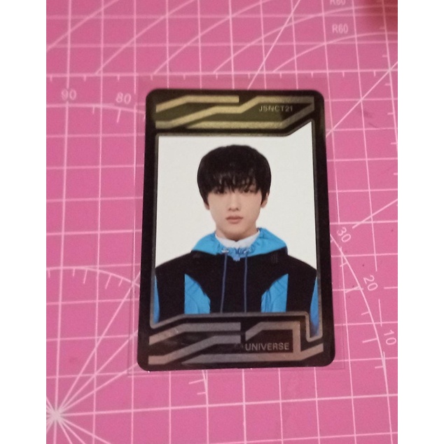 Official photocard jisung uc universe card jwl nct