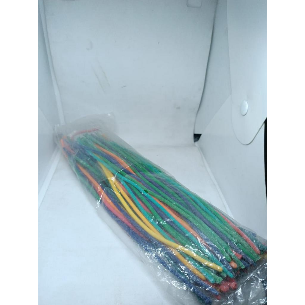 BALON PENTIL PANJANG MEREK CAP BOHLAM MAS 1 PAK ISI 100 PCS