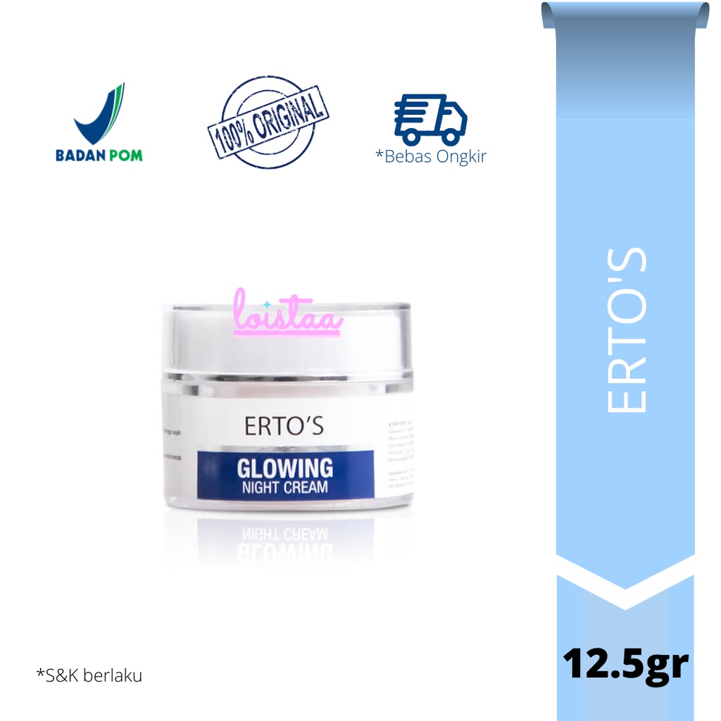 Ertos Glowing Night Cream