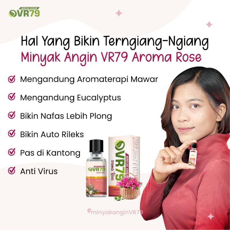 minyak angin vr 79 rose