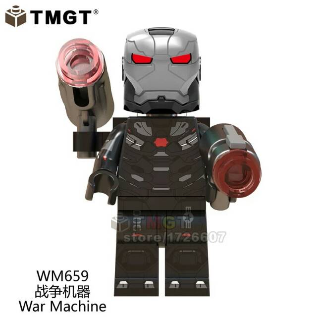 Minifigure Bricks WM659 - War Machine
