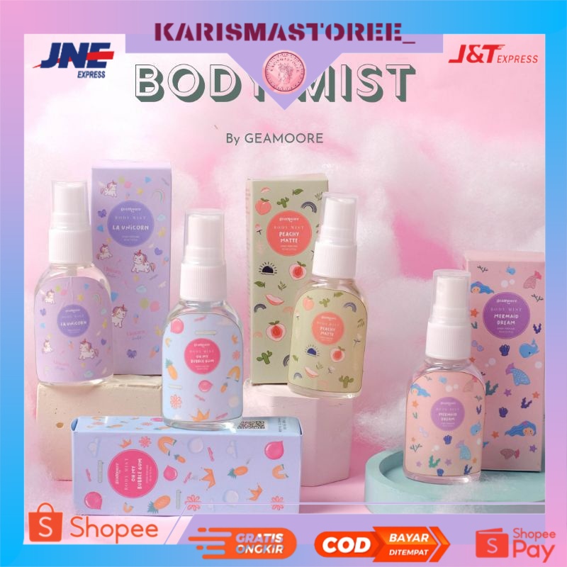 Geamoore Parfum Bodymist Geamoree Parfume Geamore 30ML Promo