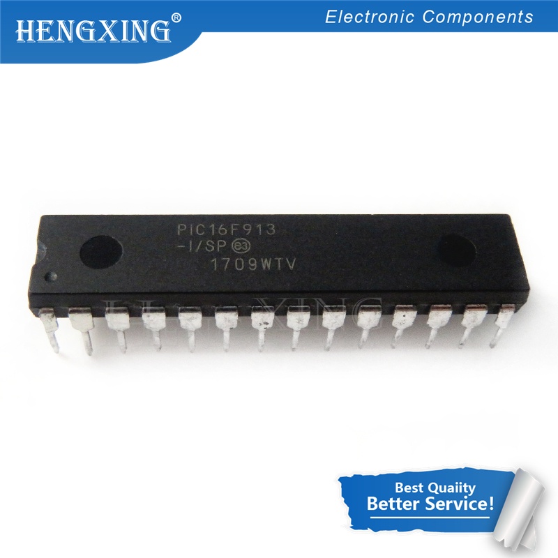 10pcs Ic PIC16F913-I / SP PIC16F913-I PIC16F913 DIP-28