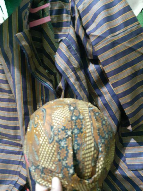 (bisa Cod) Blangkon Batik Ukuran Remaja Dan Dewasa/ Topi Khas Jogja Solo Harga Murah