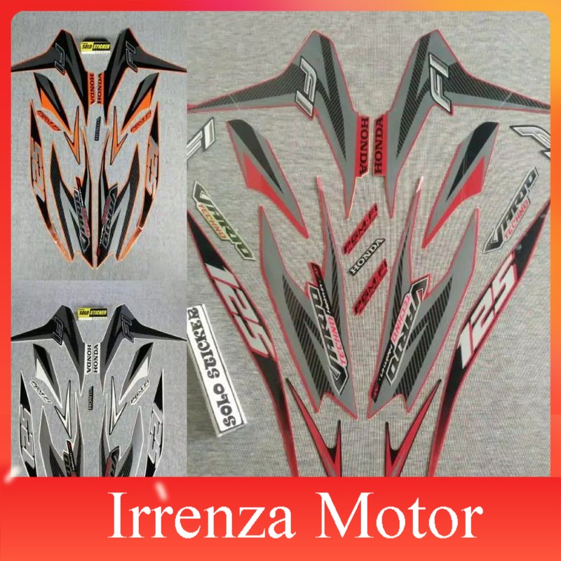 Striping standar Vario 125 karbu 2012