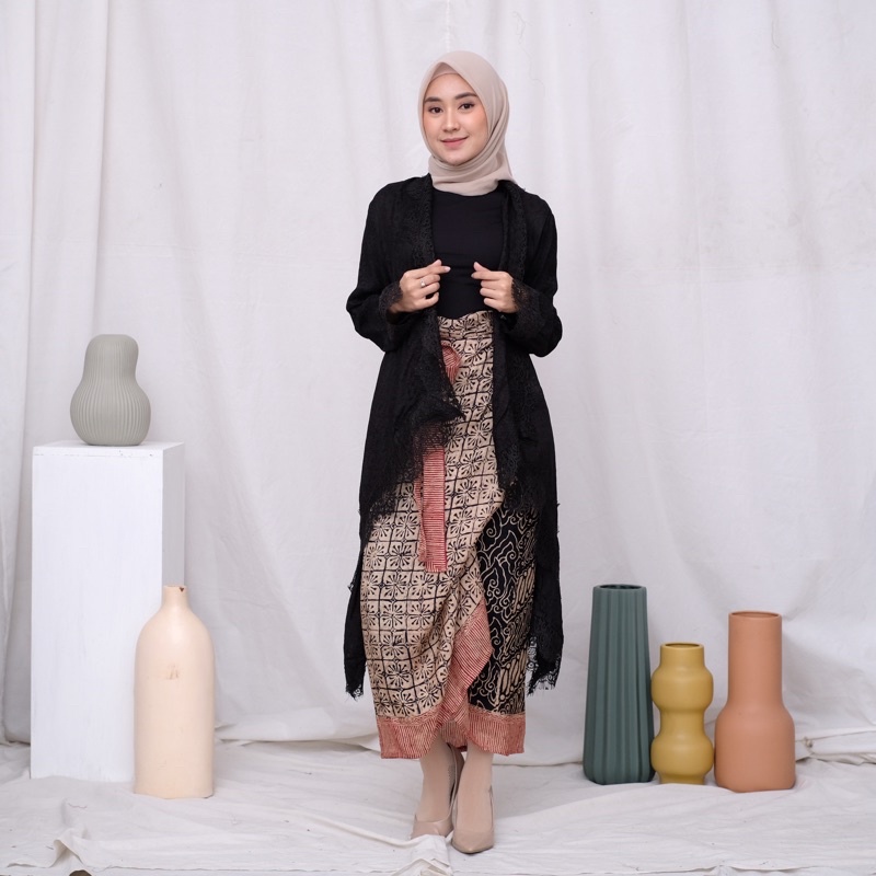 Thania Outer / Thania Set (atas bawah polos)