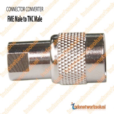 KONEKTOR CONNECTOR CONVERTER FME M (MALE) to TNC M (MALE)