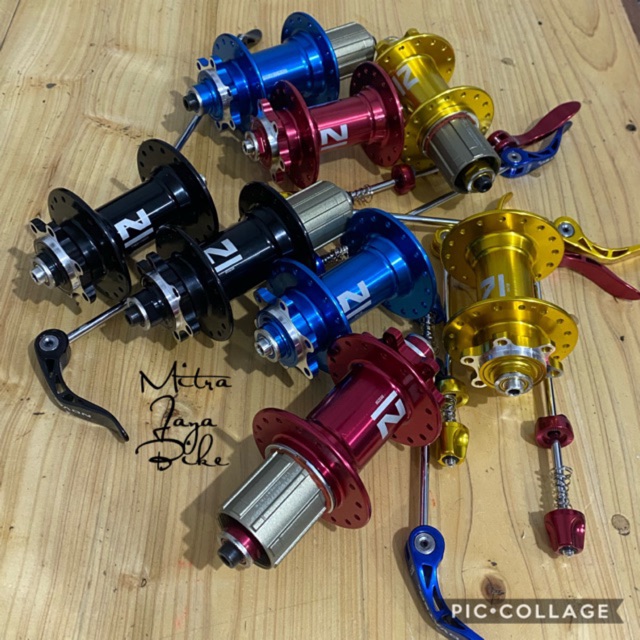 Hub FreeHub Novatec 32 Hole Six Bolt Sealed Bearing Loncer