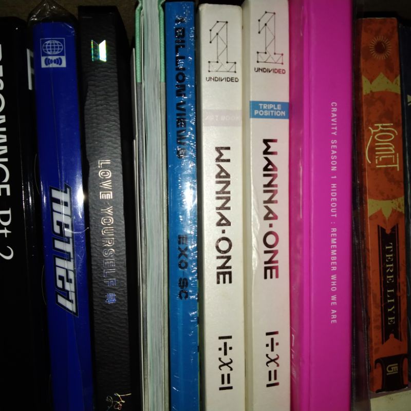 ALBUM KPOP UNDERPRICE ALBUM ONLY CRAVITY WANNA ONE