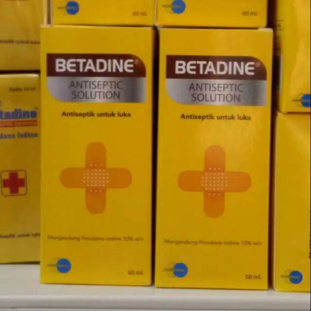 Betadine Sol 60 ml Betadin 60 ml betadine cair