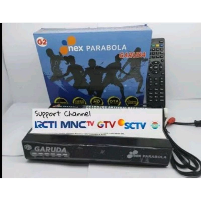 Receiver Nex Parabola Garuda G2 Upgrade Bisskey Power Vu Cccam