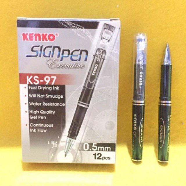 

Pulpen gel Kenko signpen KS-97 0.5mm