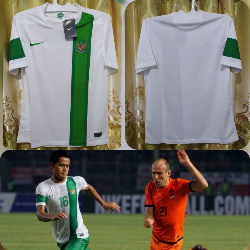 Jersey Retro Timnas Indonesia Away 2012 2013