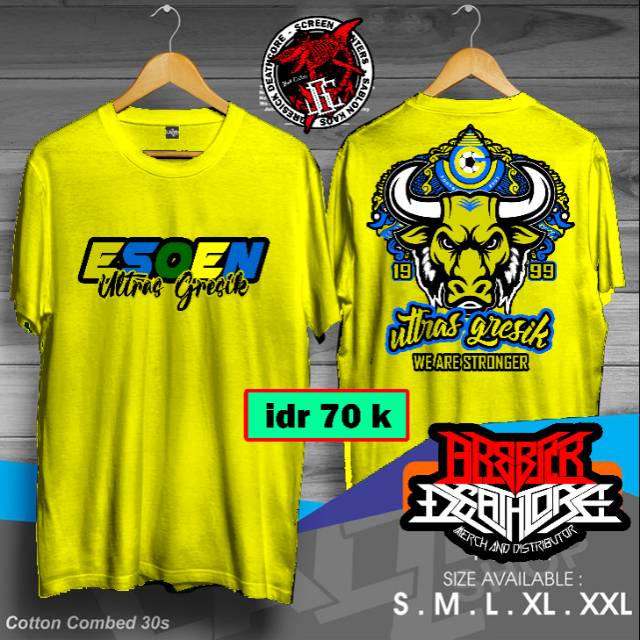 Kaos Ultras Gresik. Gresik united terbaru