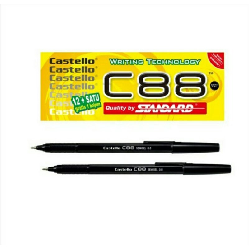 

Pulpen C88 isi 12 + 1