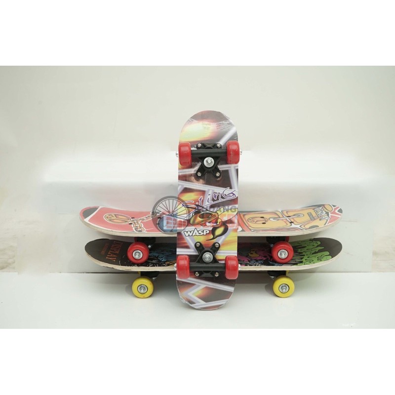 Skateboard 3 size ukuran dewasa dan anak S M L banyak motif bisa grab COD original kuat skater board-Motif Special Reques