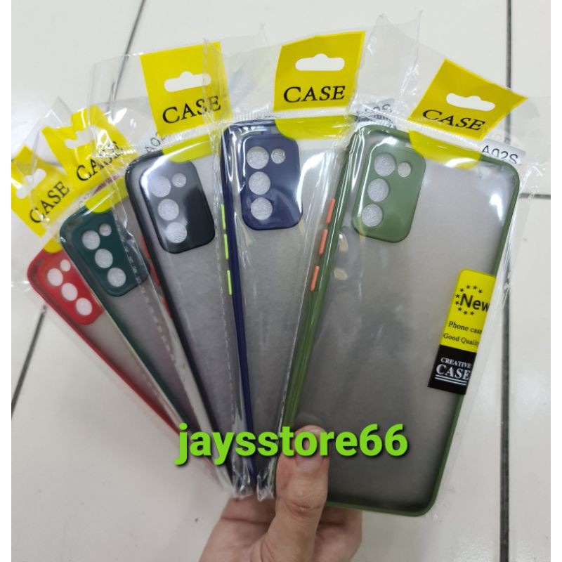 Silicon Case Dove My Choice Samsung A02S Pelindung Kamera