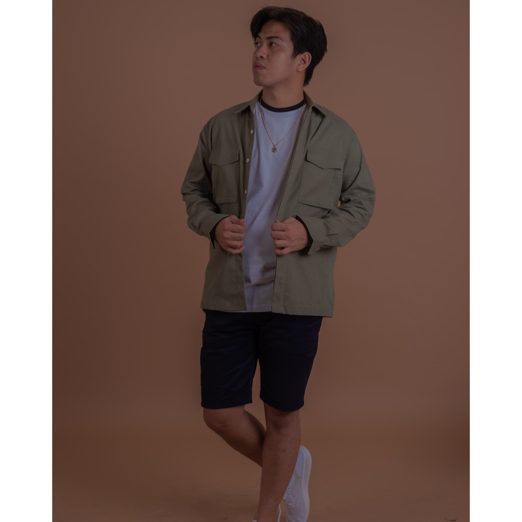 Olive Green Field Jacket