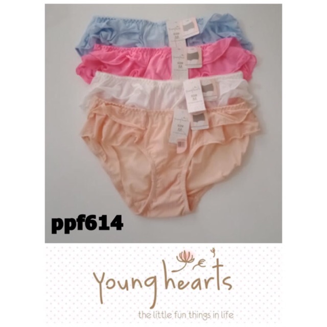 PP614 Panty pack younghearts boxshort M