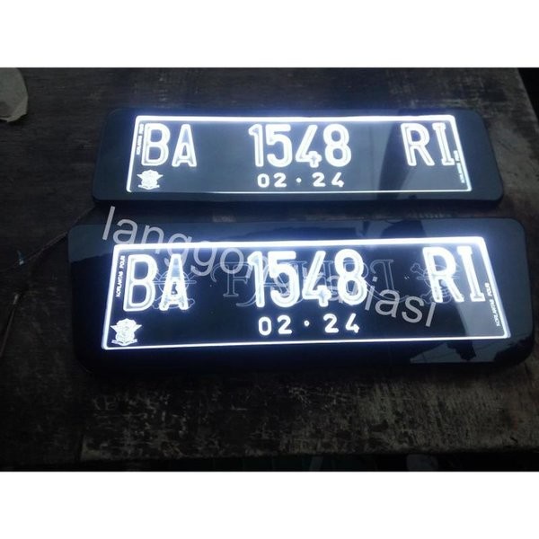 custom cover plat nomor cembung custom honda freed