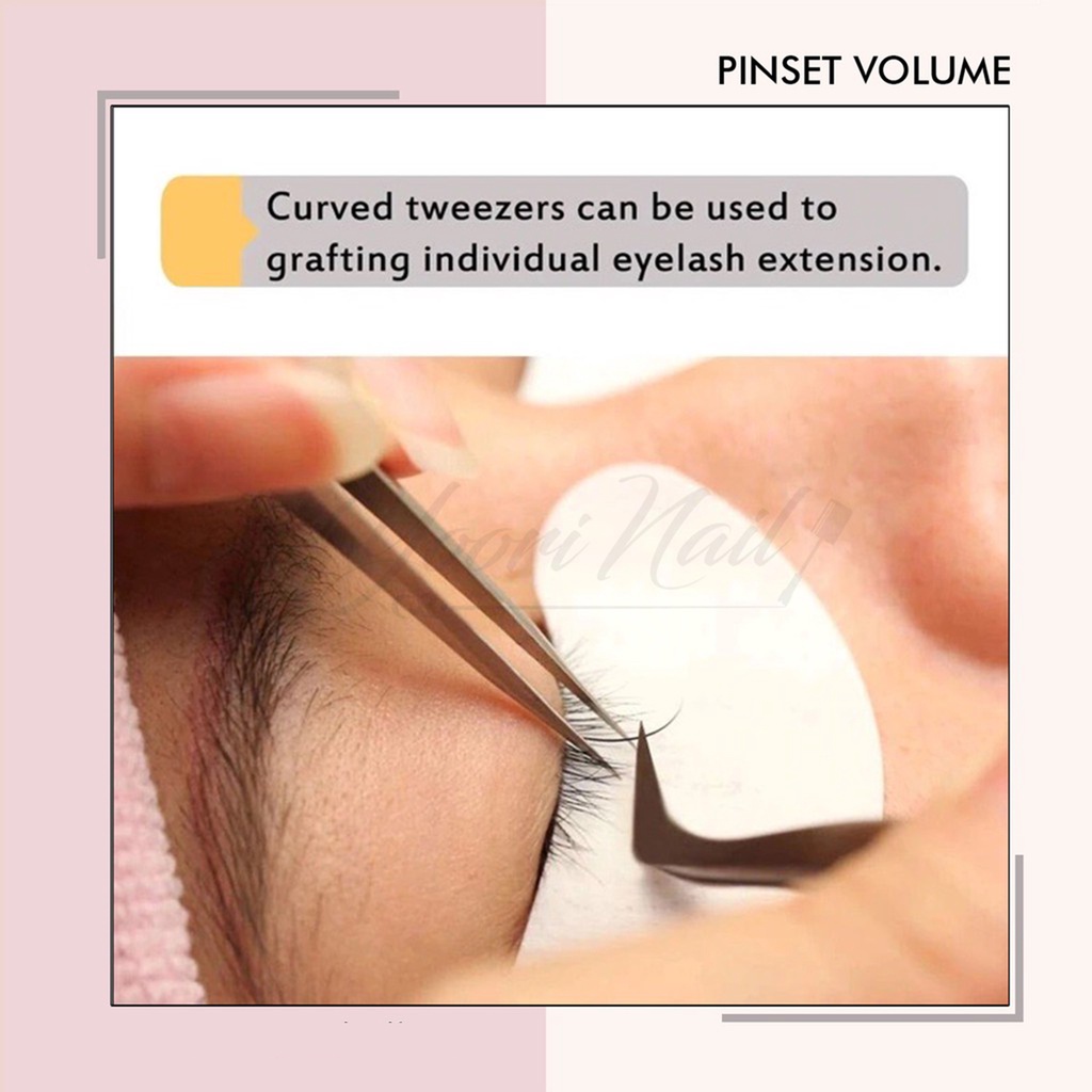 Pinset russian volume vetus ORI tweezers vetus original pinset eyelash extension pinset volume