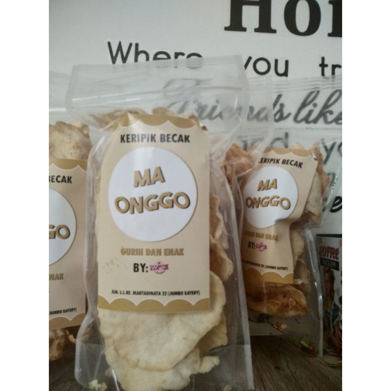 

Keripik Becak Ma Onggoh [ SINGKONG ]