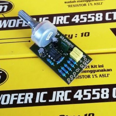 KIT TONE SUBWOOFER JRC4558 MONO GM-1973