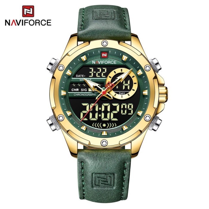 NAVIFORCE 9208-Jam Tangan Pria Analog Digital-Original Garansi Resmi