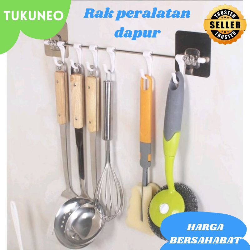 Gantungan/Rak peralatan masak (Gunting,spatula,Sutil)