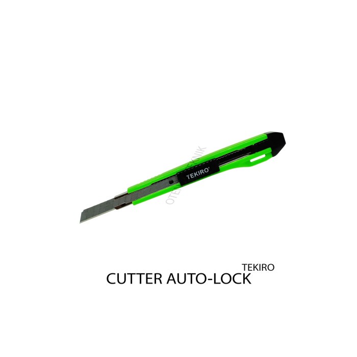 

Hari Ini Tekiro Cutter Knife Small 9Mm Autolock - Pisau Cuter Kecil 9 Mm Kater Limited