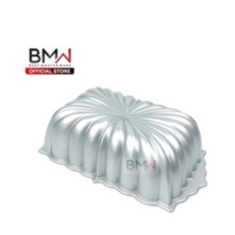 Cetakan Loyang Kue Bolu Aluminium Tebal Anti Lengket - Classic Pan Square BMW