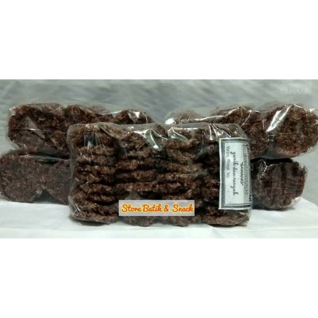 

snack Rengginang Mentah Barokah Rasa Ketan Hitam kemasan 500 gram /oleh oleh khas wonogiri