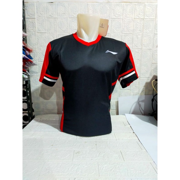 BAJU BADMINTON DEWASA/ATASAN BADMINTON L159 JERSEY BULUTANGKIS