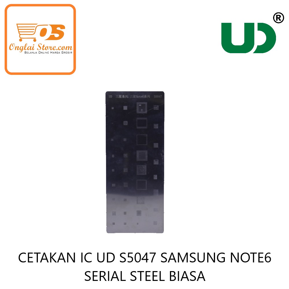 CETAKAN IC UD S5047 SAMSUNG NOTE6 SERIAL STEEL BIASA