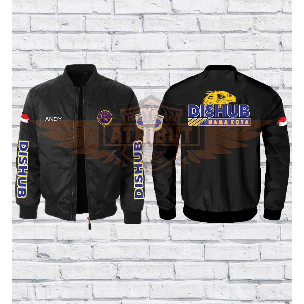 jaket dishub/ jaket bomber dishub