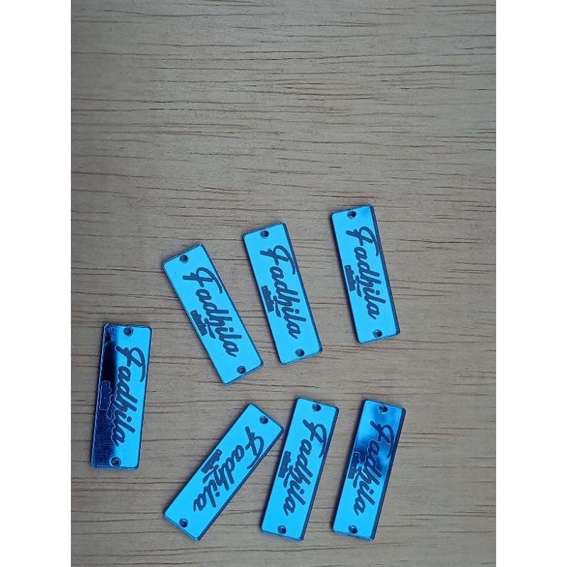 LABEL HIJAB /LOGO HIJAB REBRANDING,, GAMIS ,MUKENA-Navy