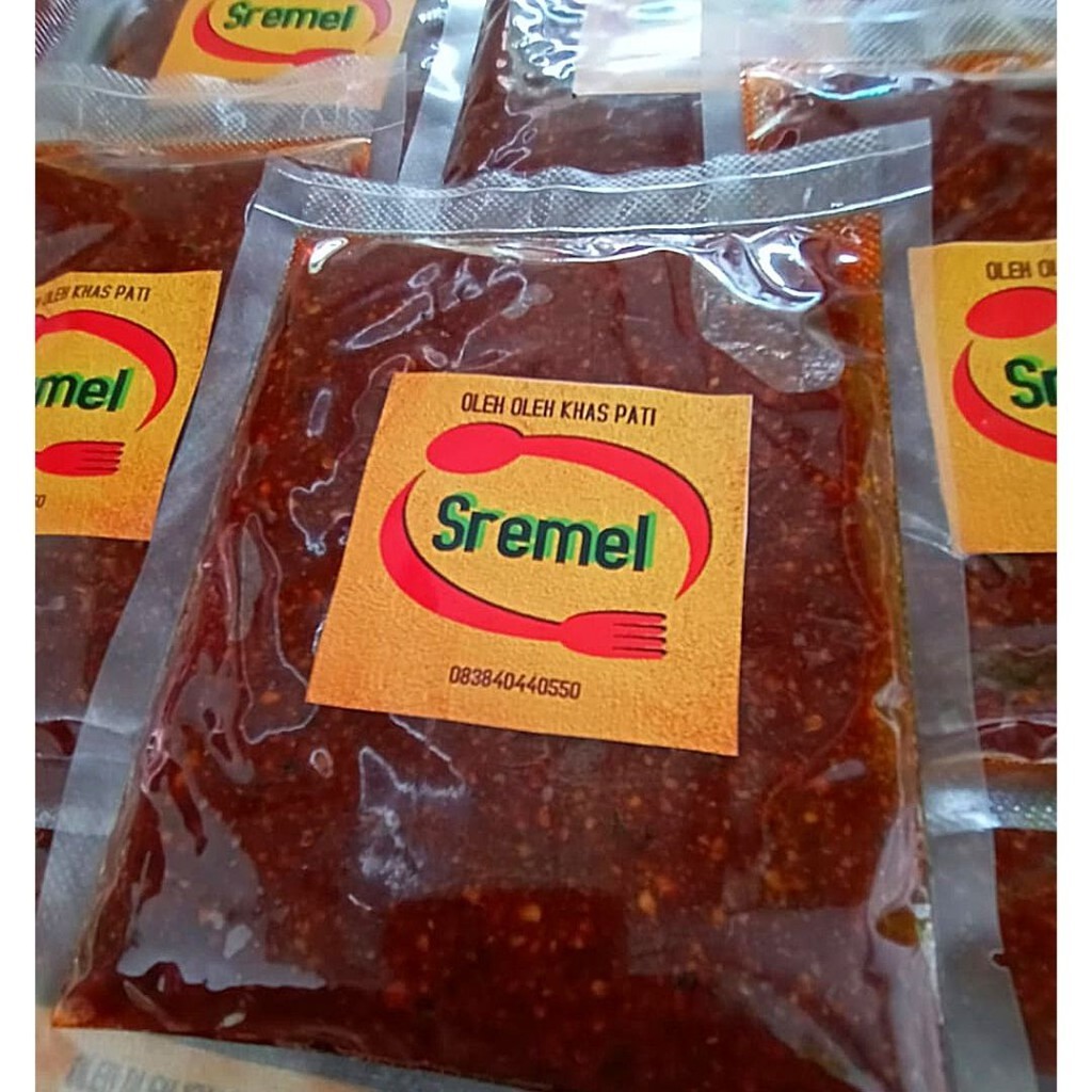 Bumbu Pecel Khas Pati SREMEL / SREMEL Bumbu Pecel Khas Pati Dengan Berat (160gram)