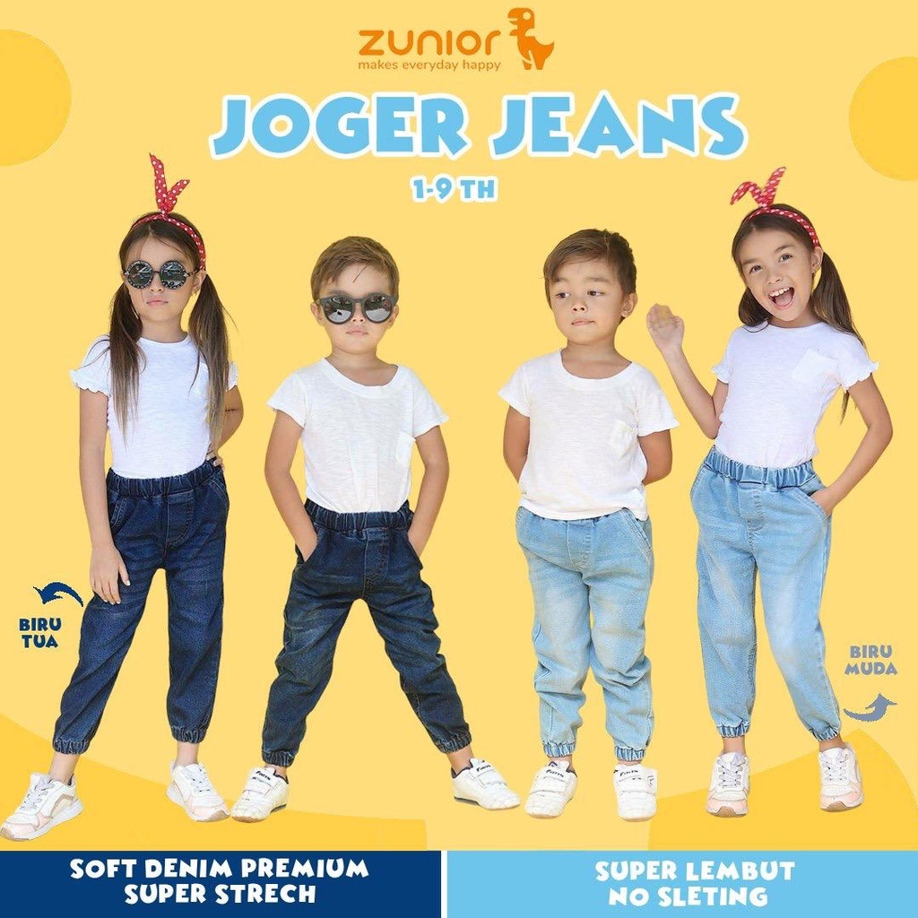 JOGGER JEANS anak anak by Zunior | DUO KRUCILS