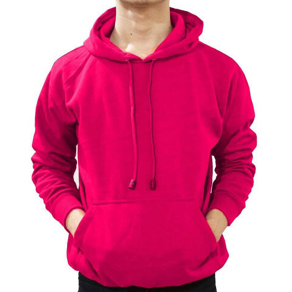 [ PROMO ] SWEATER POLOS HOODIE JUMPER WARNA PINK FANTA