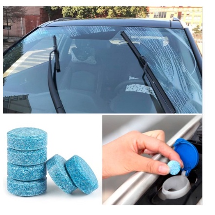 ( DPT 3 PCS ) Sabun Pembersih Wiper Kaca Mobil Glass Cleaner Tablet Cars Wash