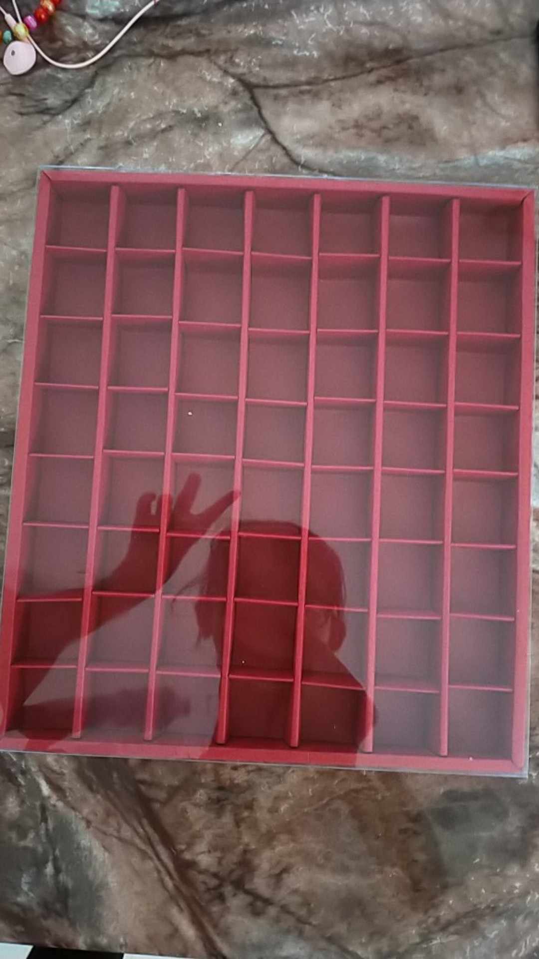 Kotak Coklat - Kotak Nastar - Kotak Moci Sekat 7x8