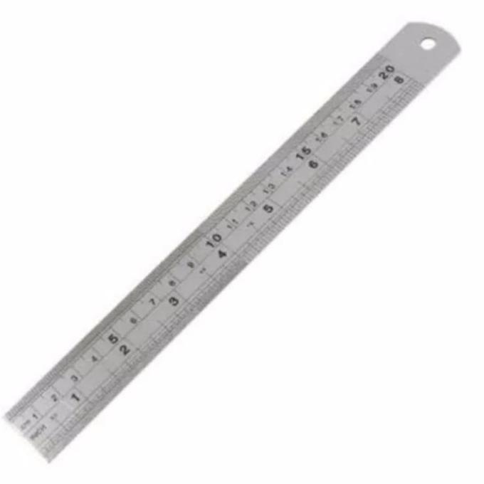 

(COD) Penggaris Besi Mistar Ruler Steel 150 cm 1.5 m meter mtr 1500 mm mili SALE Kode 261