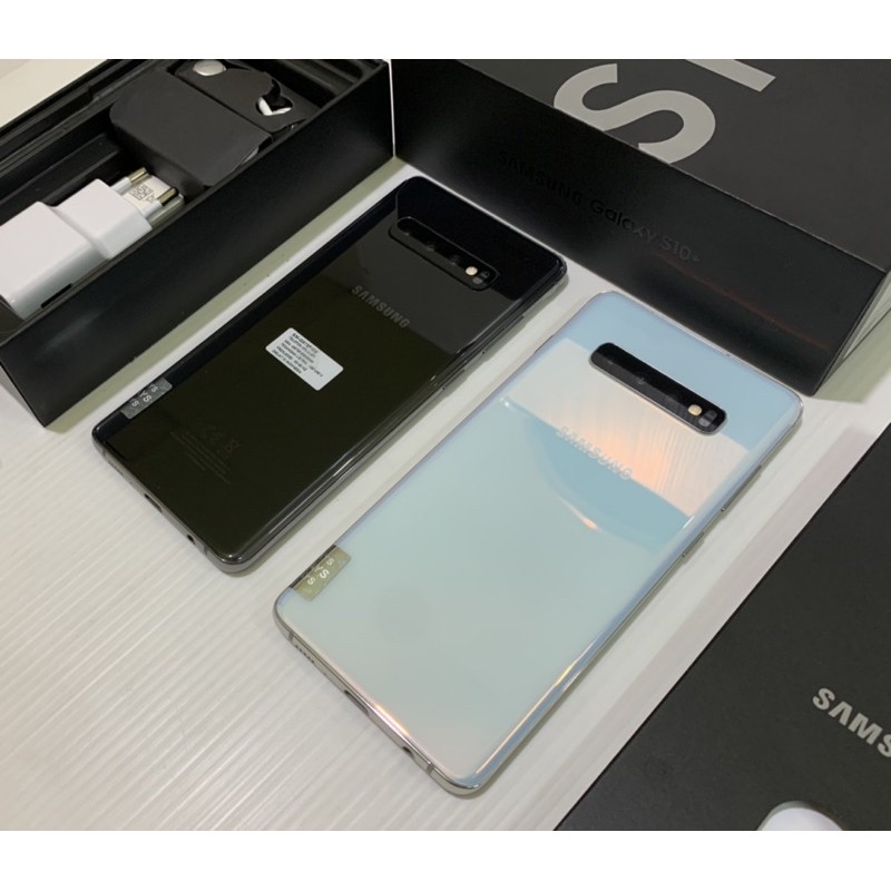 Samsung S10 Plus Dual Sein Fullset Mulus