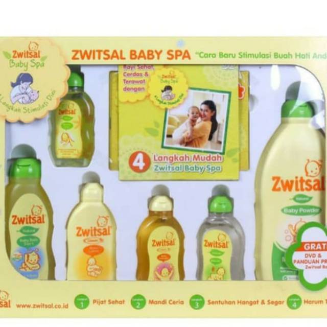 Gift BOX ZWITSAL BABY paket  SABUN lengkap