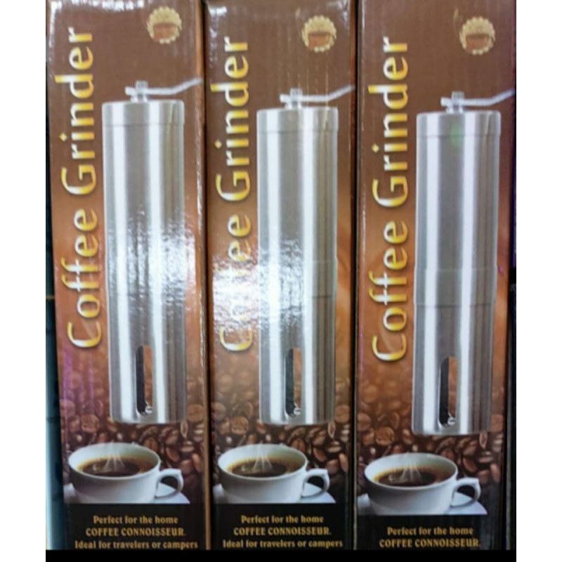 Coffee Grinder//Gilingan Kopi Manual//Penggiling Kopi Stainless Steel//Gilingan Kopi Manual Termurah