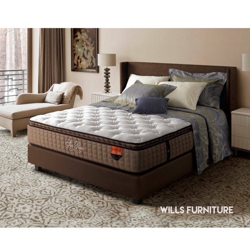 kasur springbed florence san pietro murah set makassar