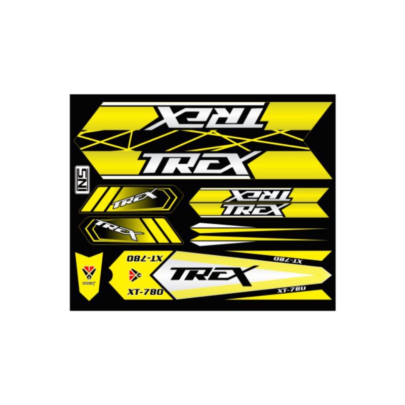 stiker sepeda bmx 20 trex.decal