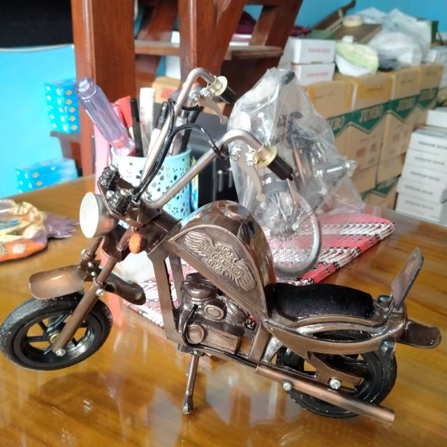 Miniatur Motor Herley Antik Murah