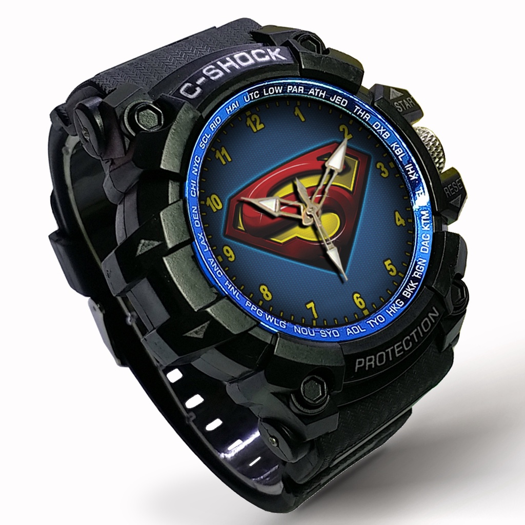 Jam Tangan Superman Outdoor Anti Air